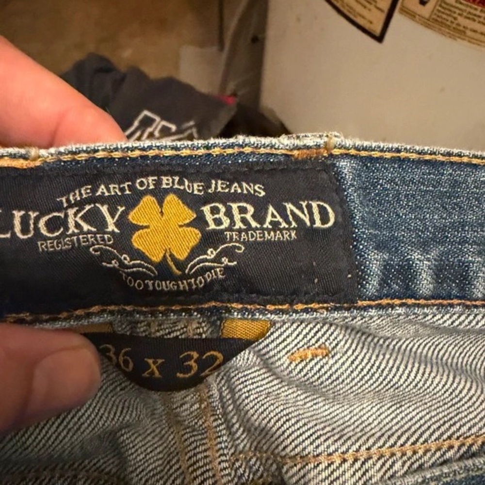 361° Vintage Straight Denim Jeans - Classic Blue - Picture 4 of 5